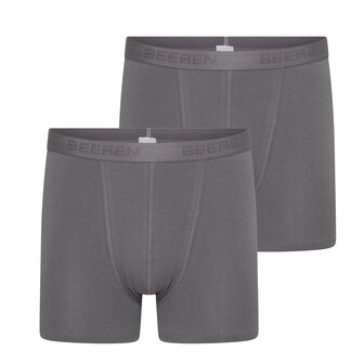 2 pack Beeren Heren boxershort C.F. Roger Grijs