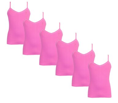 Beeren 6-Pack Meisjes hemden Lilly Roze