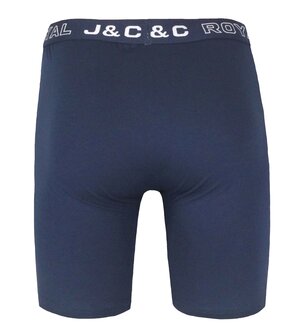 EEN ZEER LUXE EN ELASTISCHE HERENBOXERSHORT MET LANGE PIJPEN J&amp;C