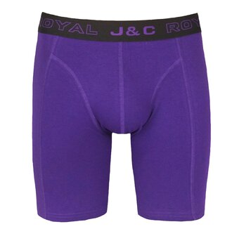 EEN ZEER LUXE EN ELASTISCHE HERENBOXERSHORT MET LANGE PIJPEN J&amp;C