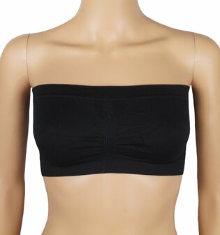 Dames Bandeau J&amp;C Zwart - Free size