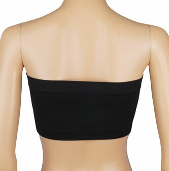 Dames Bandeau J&amp;C Zwart - Free size