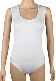 Dames body 6891 J&amp;C met brede band stringmodel Wit