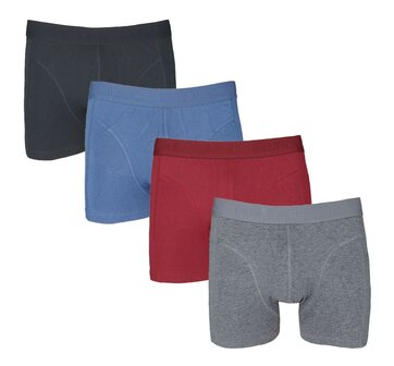 J&amp;C 4-pack Heren boxershort H152 Mix