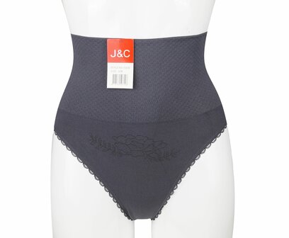 J&amp;C dames corrigerende string W3235 Grijs