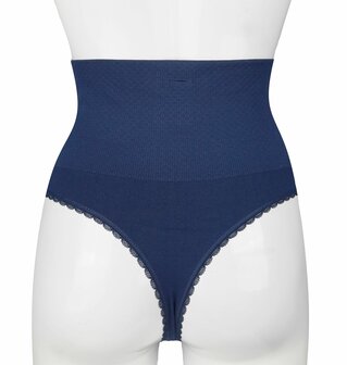 J&amp;C dames corrigerende string W3235 Marine