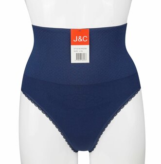 J&amp;C dames corrigerende string W3235 Marine