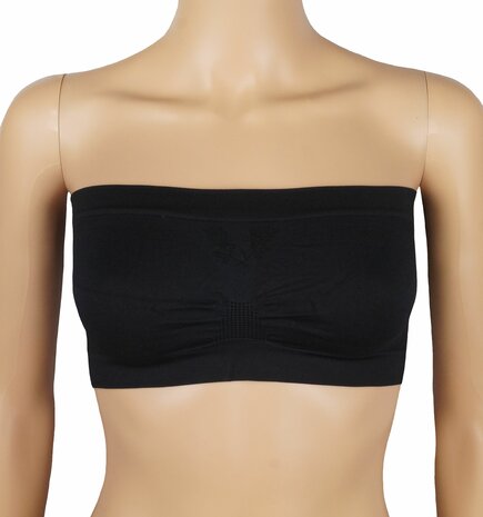 Dames Bandeau J&C Zwart - Free size