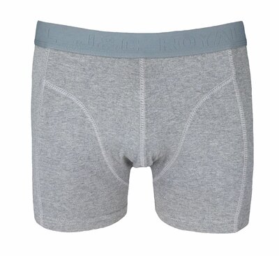 J&C Heren boxershort H152 Gemeleerd Grijs